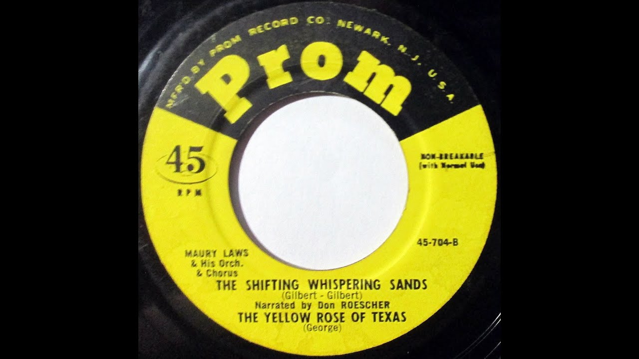 The Yellow Rose of Texas--Maury Laws Orch. and Chorus Prom, 1955