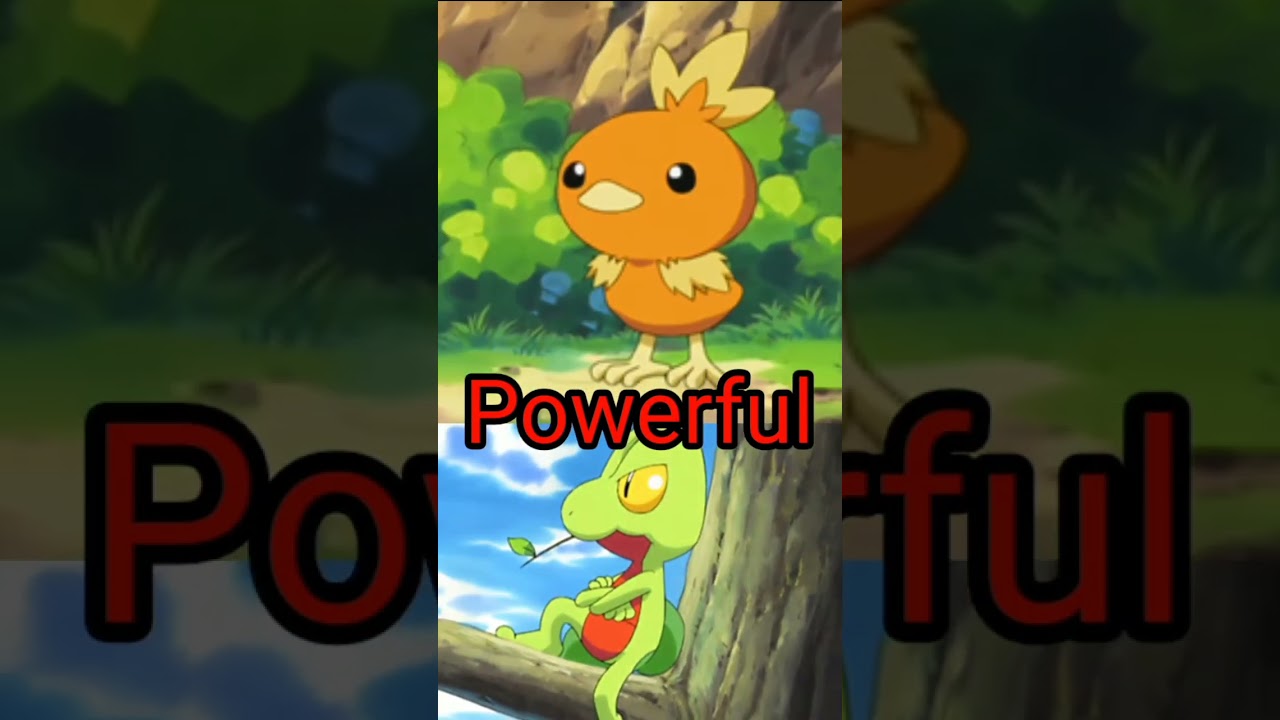 Torchic Vs Treecko #pokemon #openitup #pokemonshorts #torchic #treecko  #vs #shorts
