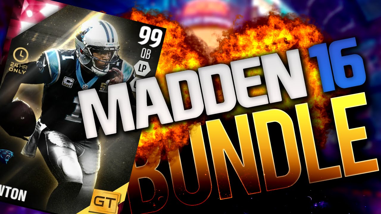 ALL-PRO BUNDLE! SUPERBEAST GOLDEN TICKET CAM NEWTON HUNT  | Madden 16 Ultimate Team