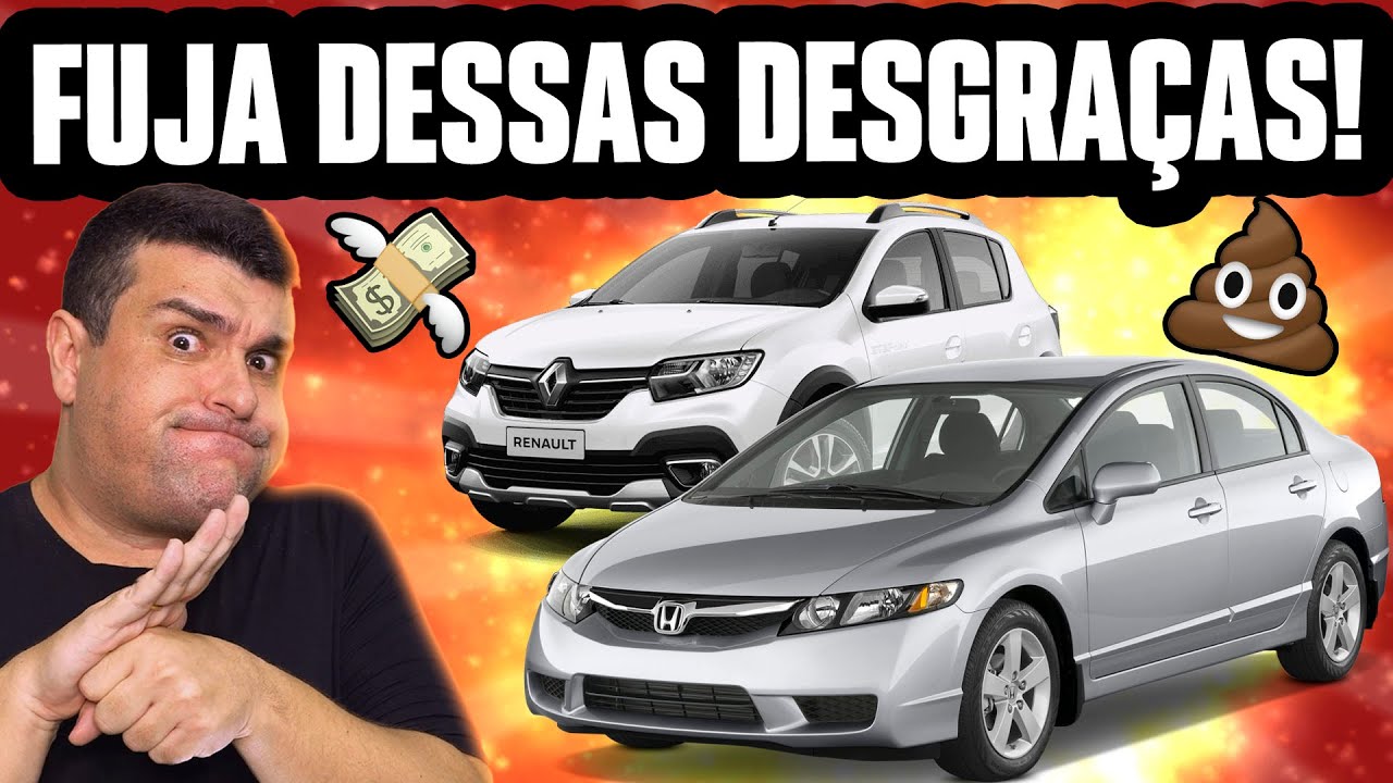 NÃO CAIA NESSA ARMADILHA! OS PIORES CARROS até R$40 MIL! FUJA ou VÁ À FALÊNCIA!