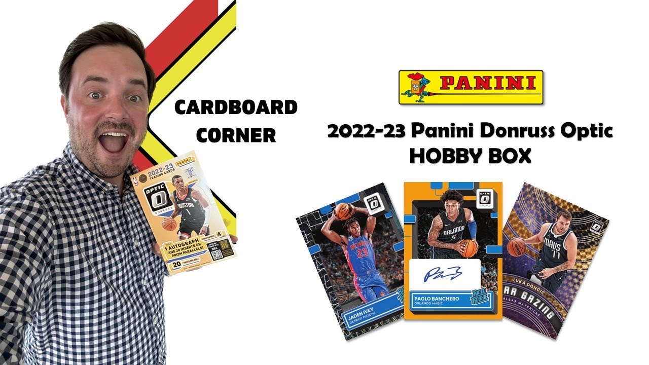 RATED ROOKIES! 2022-23 Panini Donruss Optic Basketball Hobby Box Review #basketballcards