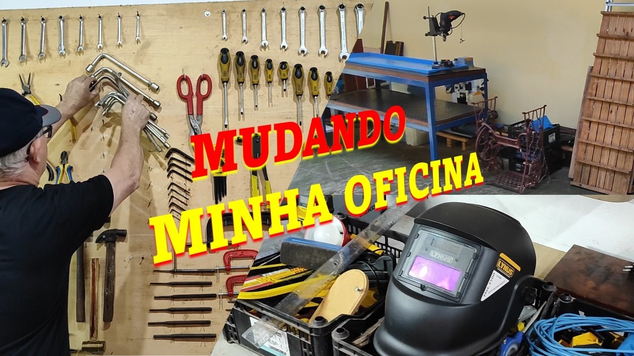 MUDANDO A MINHA OFICINA         #mundodamecanicaindustrial