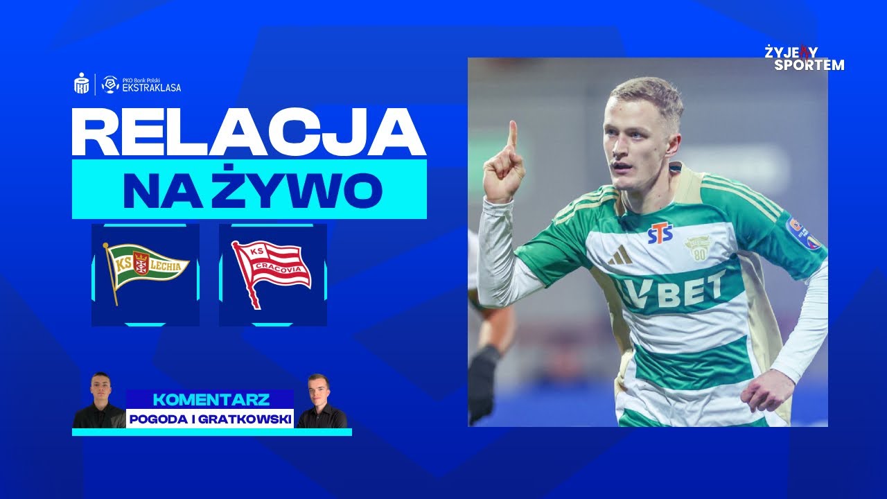 Lechia Gdańsk - Cracovia | MECZ NA ŻYWO | PKO BP Ekstraklasa 20. kolejka | RELACJA LIVE RADIO STUDIO