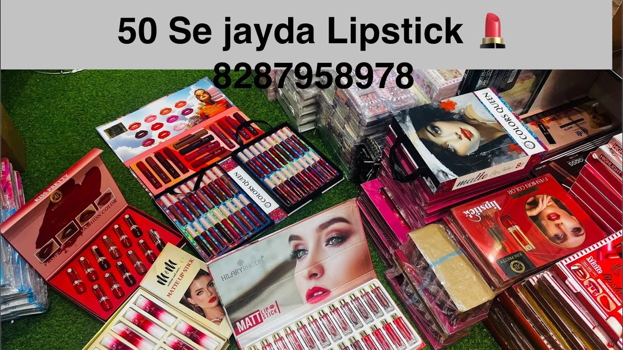 Lipstick 💄 Wholesale M 50 se jayda Variety Milegi Only Wholesale m deal krte h 8287958978 