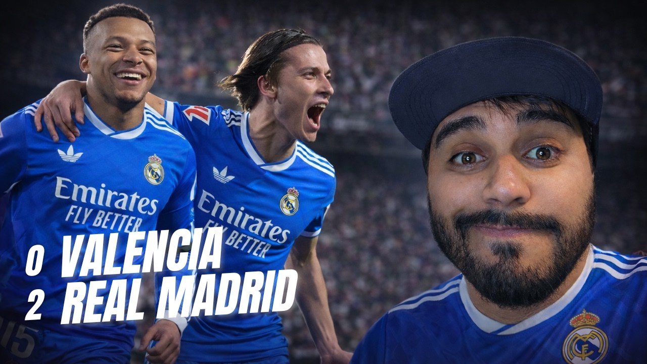 🤍 El Madrid se impone en Mestalla | Valencia 0 - 2 Real Madrid
