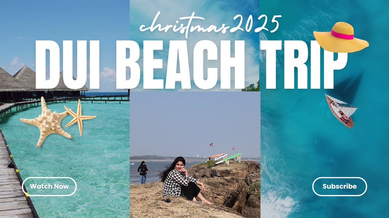 “Beach, resort aur full masti — Diu mein har moment ek vibe hai! 🌞🏖️”