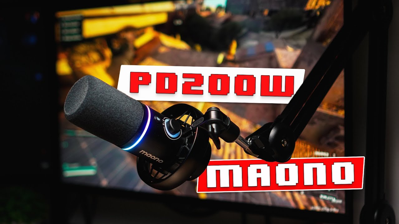 MAONO PD200W Hybrid (USB/XLR/2.4 ГГц). Беспроводной микрофон за 8.5к с AI-шумодавом