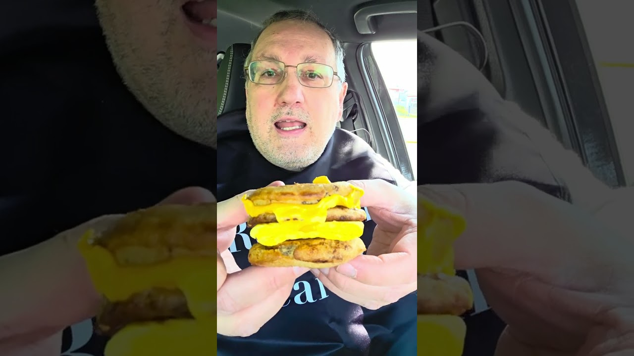 McDonald's Saugage Egg and Cheese McGriddle Combo Meal Review II #McDonalds #McGriddle