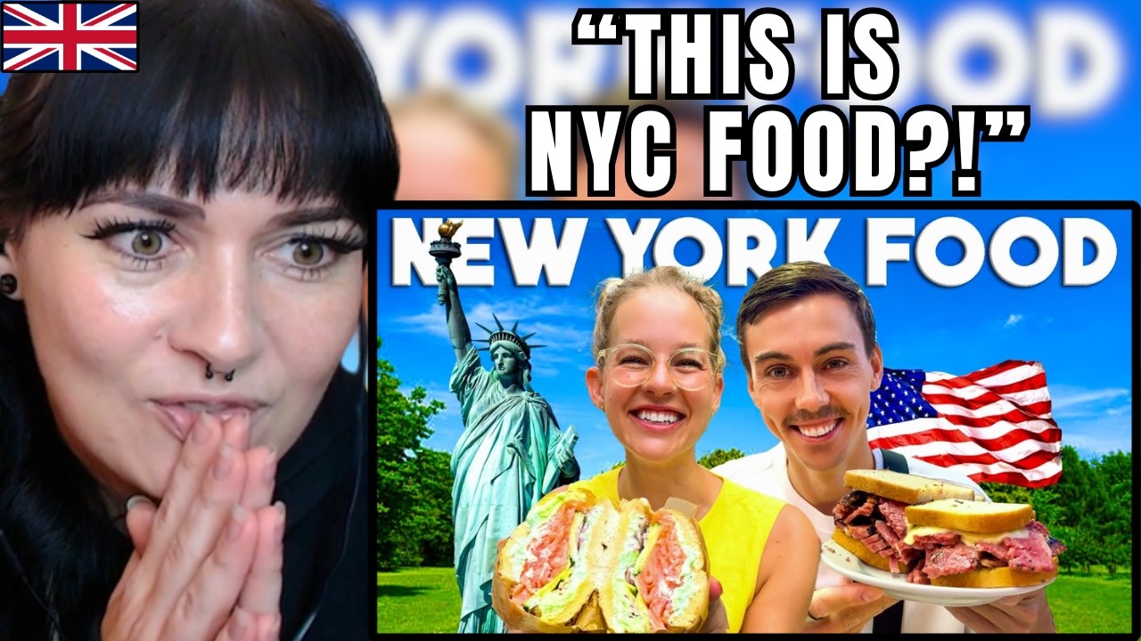 British Girl Reacts to Trying New York’s Most Famous Foods in 24 Hours (I Was NOT Ready…)