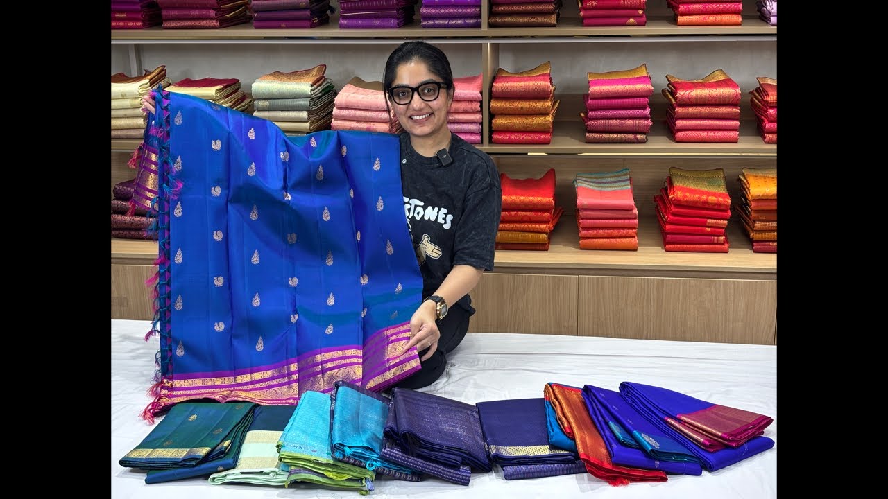 For enquiries and orders, please WhatsApp us on +91 8921 2434 14 #sareelove #kanchipattu
