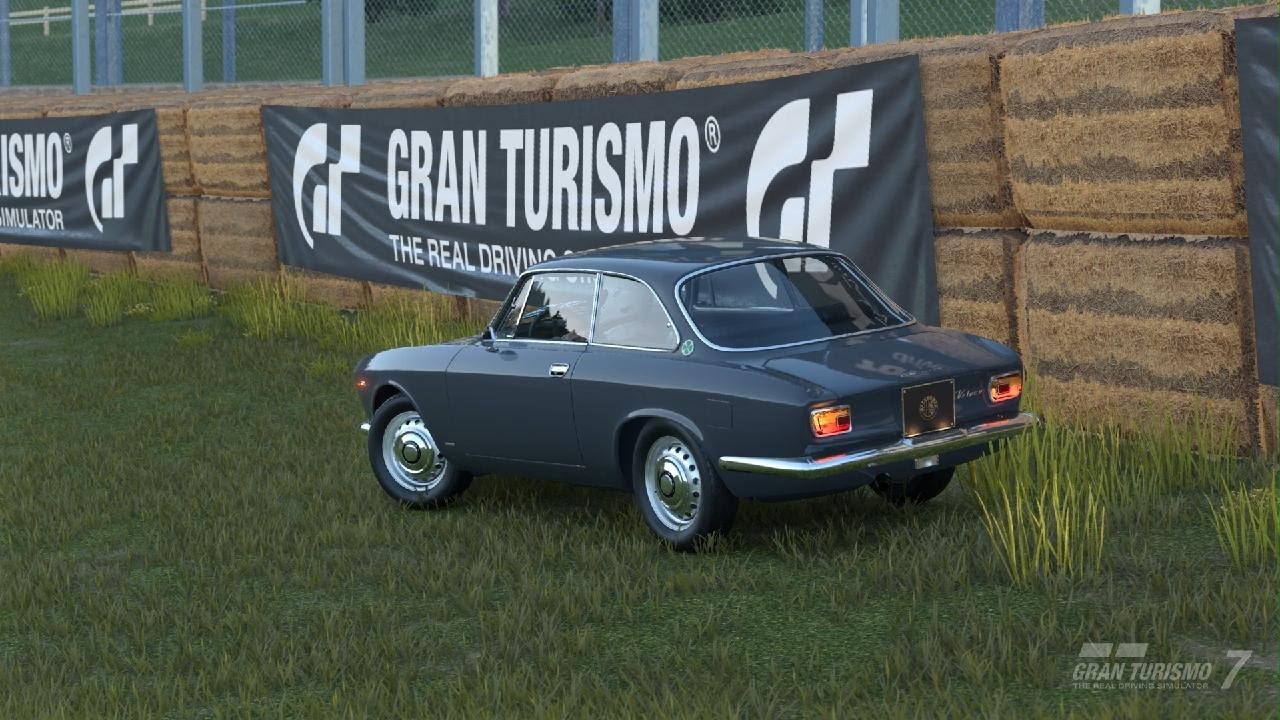 GT7 Real. Alfa Romeo Giulia Sprint GT Veloce 1967. Original 106CV. 