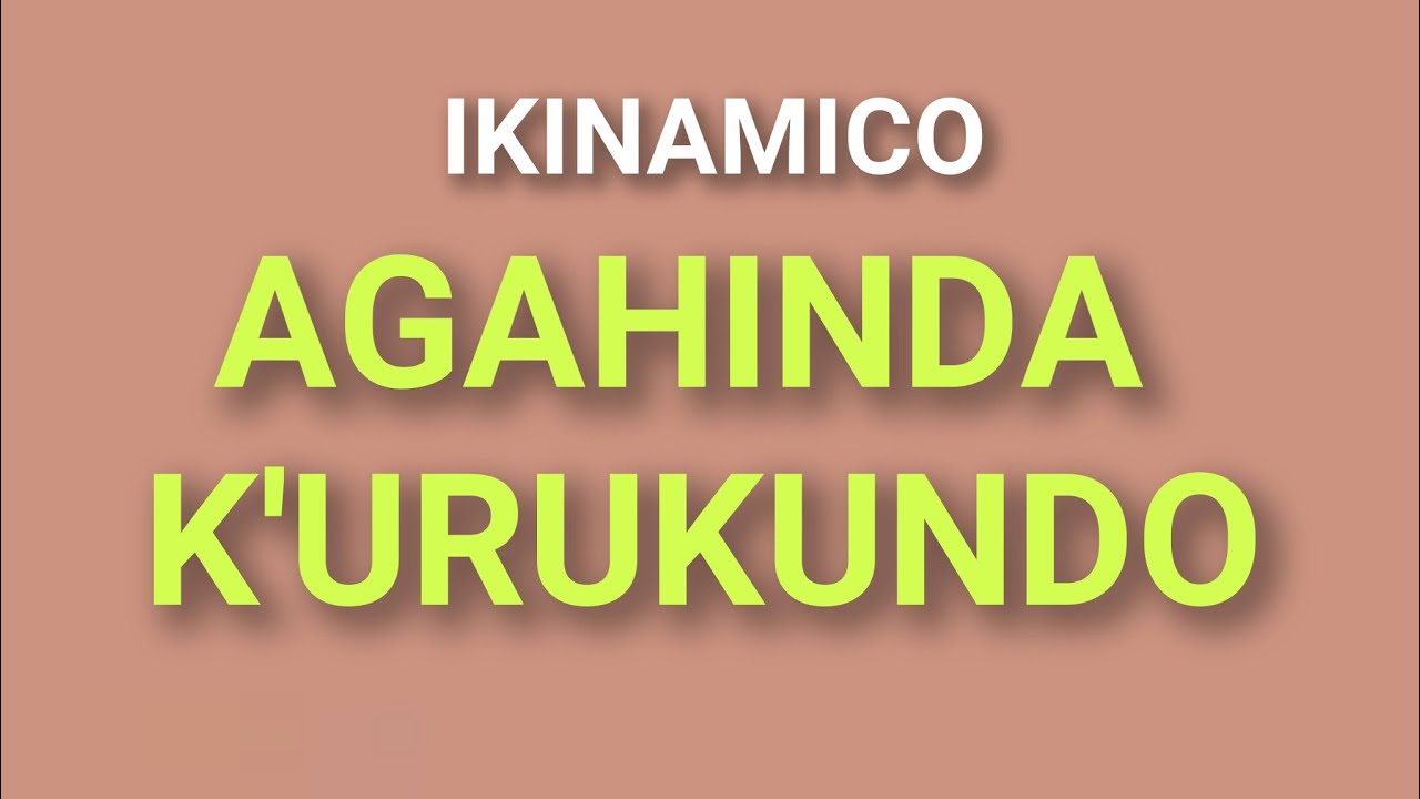 IKINAMICO: Agahinda K'urukundo Rutahiriwe l ikinamico itorero indamutsa radio Rwanda urunana oficial