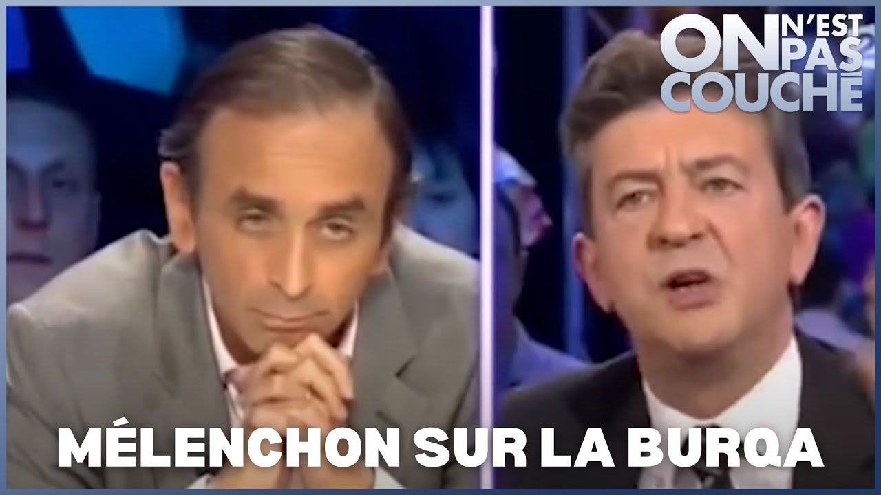 Jean-Luc Mélenchon se prononce sur le port de la burqa en France - On n'est pas couché 24 avril 2010