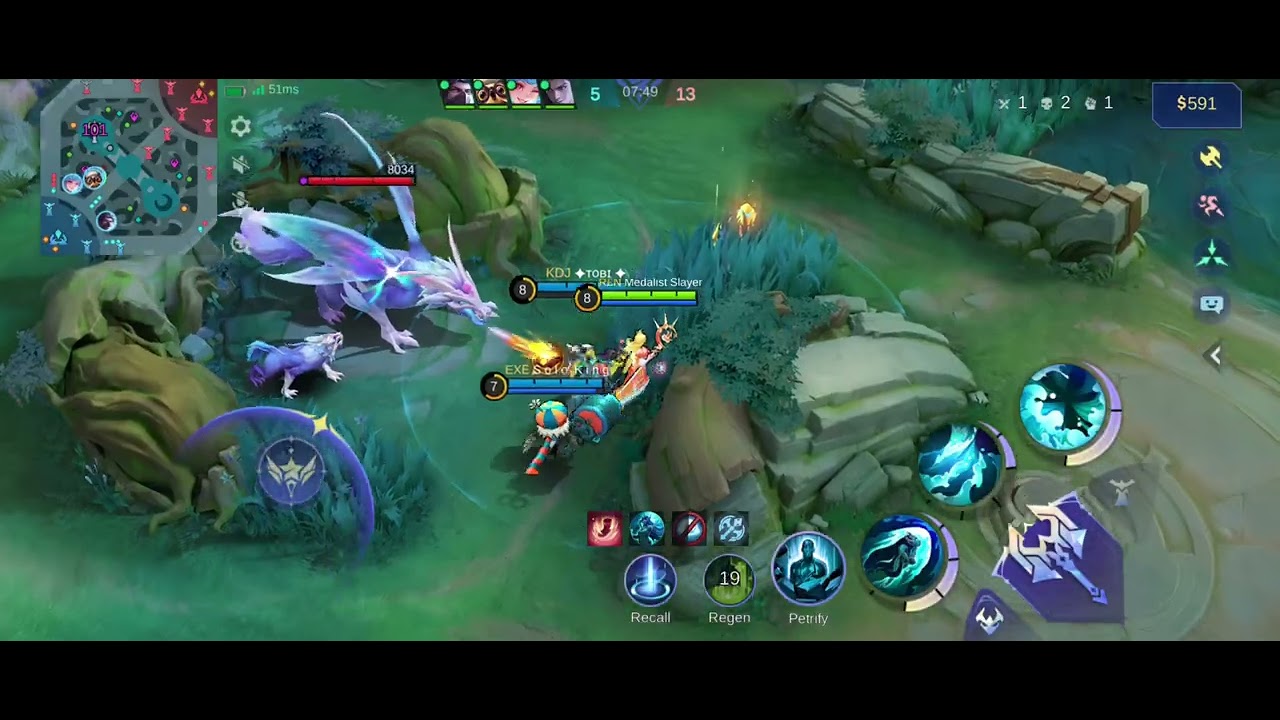 I met pro Odette 😬 immortal lobby 💀
