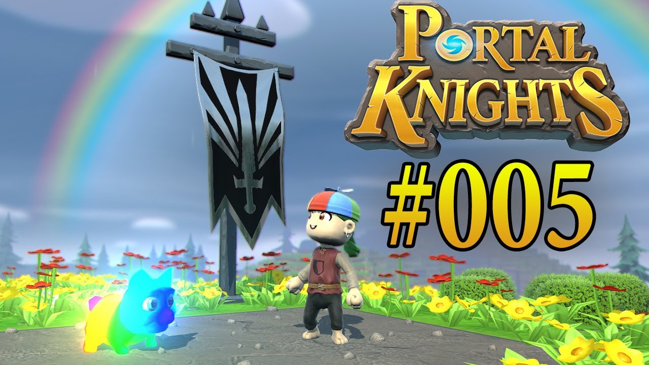 PORTAL KNIGHTS PS4 PART 5 - REGENBOGENINSEL & DLC GESCHENKE | Let´s Play Portal Knights Deutsch