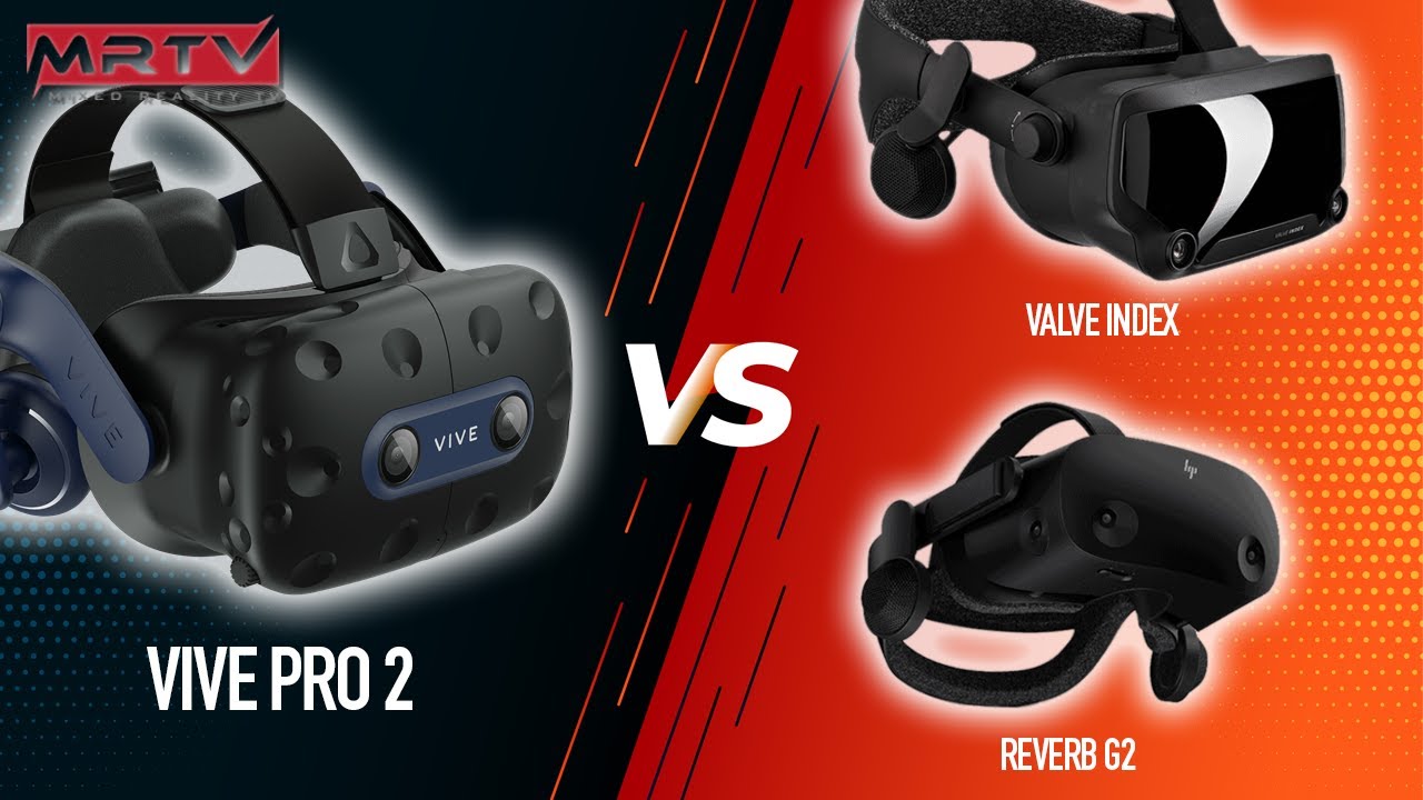VIVE PRO 2 vs. REVERB G2 vs. VALVE INDEX -  The Big Through-The-Lens Comparison!