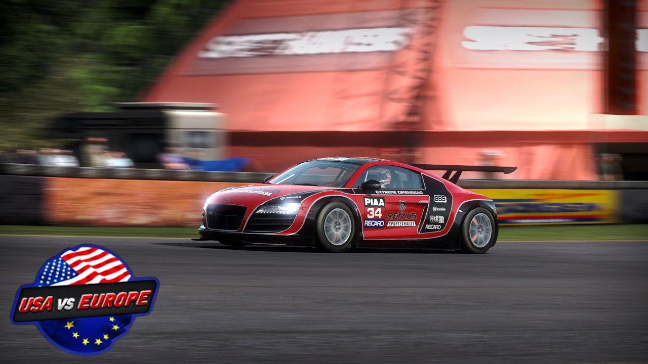 Fight between USA and Europe in this Race Series (NFS Shift)