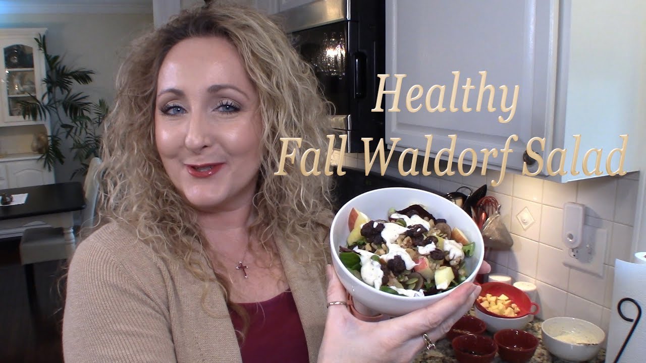 Healthy Fall Waldorf Salad