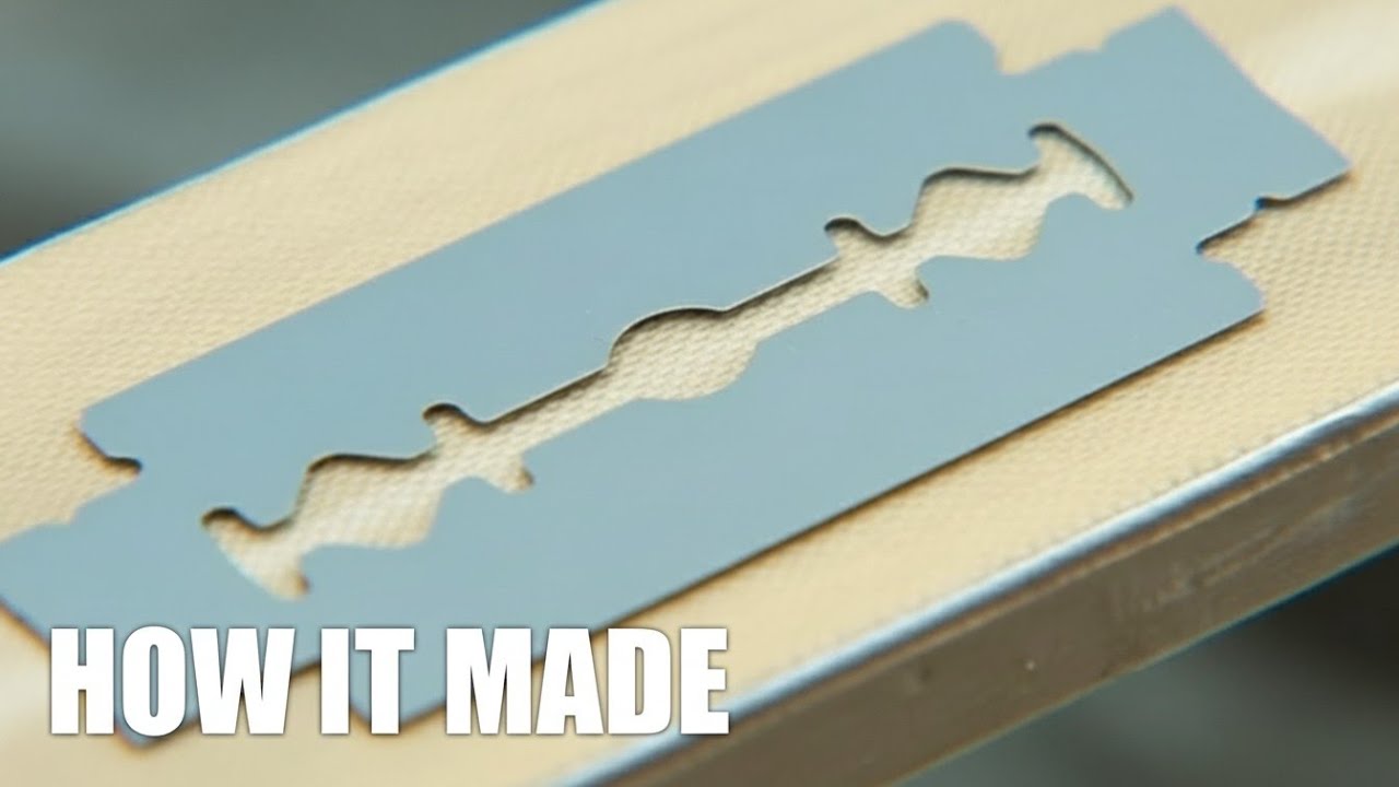 How Razor Blades Are Made: Inside a Real Factory – Full Step-by-Step Process