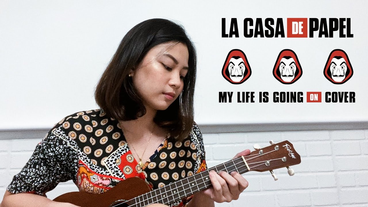 La Casa De Papel / Money Heist Intro (My Life Is Going On) Ukulele Cover with Easy Chords