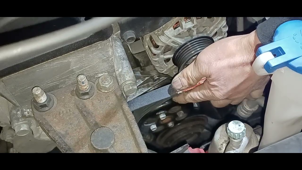 change drive belt 09 hyundai i20
