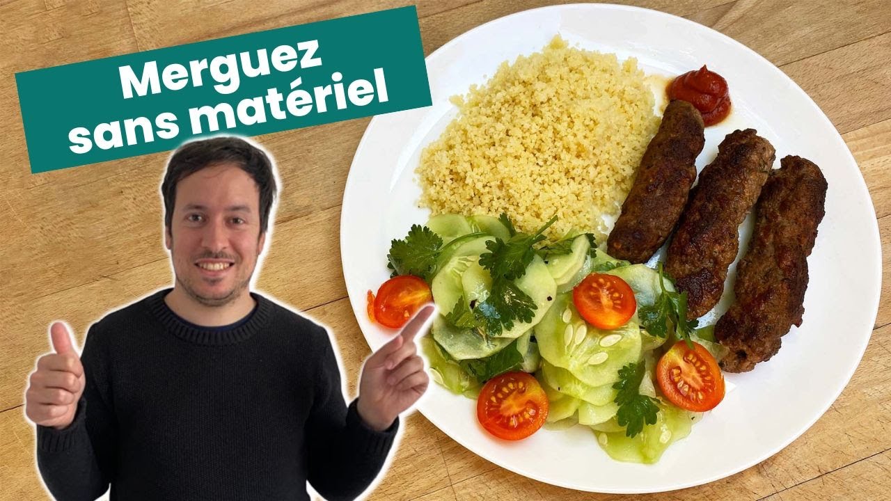 Merguez maison sans boyau et sans mat&eacute;riel - Recette facile et rapide