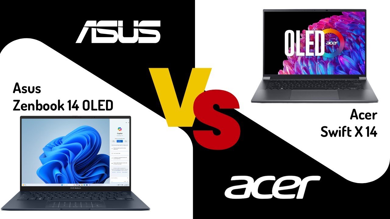 Asus Zenbook 14 OLED vs Acer Swift X 14 - spec review & comparison