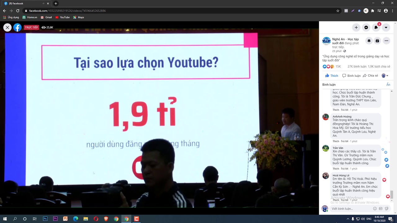 Ứng dụng công nghệ số trong hoạt động giảng dạy và học tập suốt đời