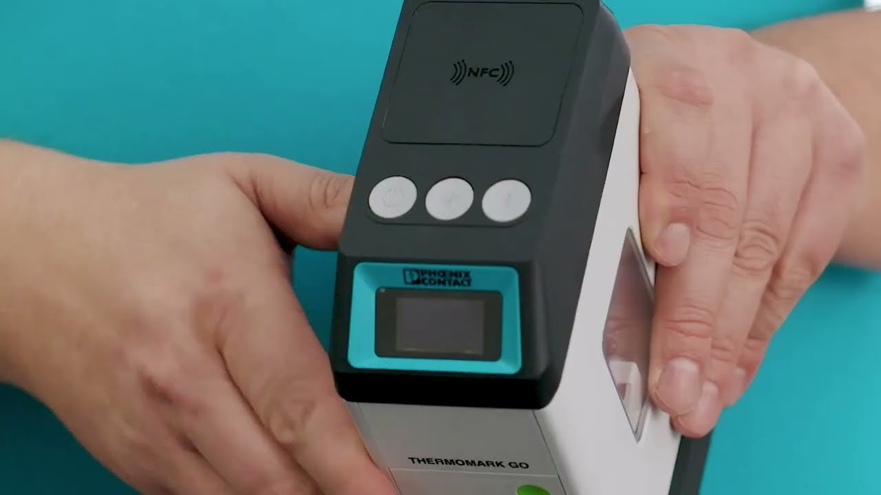 THERMOMARK GO - Marking electrical installations quickly and easily with the mobile printer