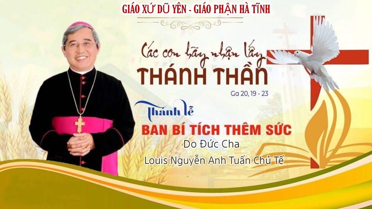 THÁNH LỄ BAN BÍ TÍCH THÊM SỨC CHO 250 EM TNTT GIÁO XỨ DŨ YÊN