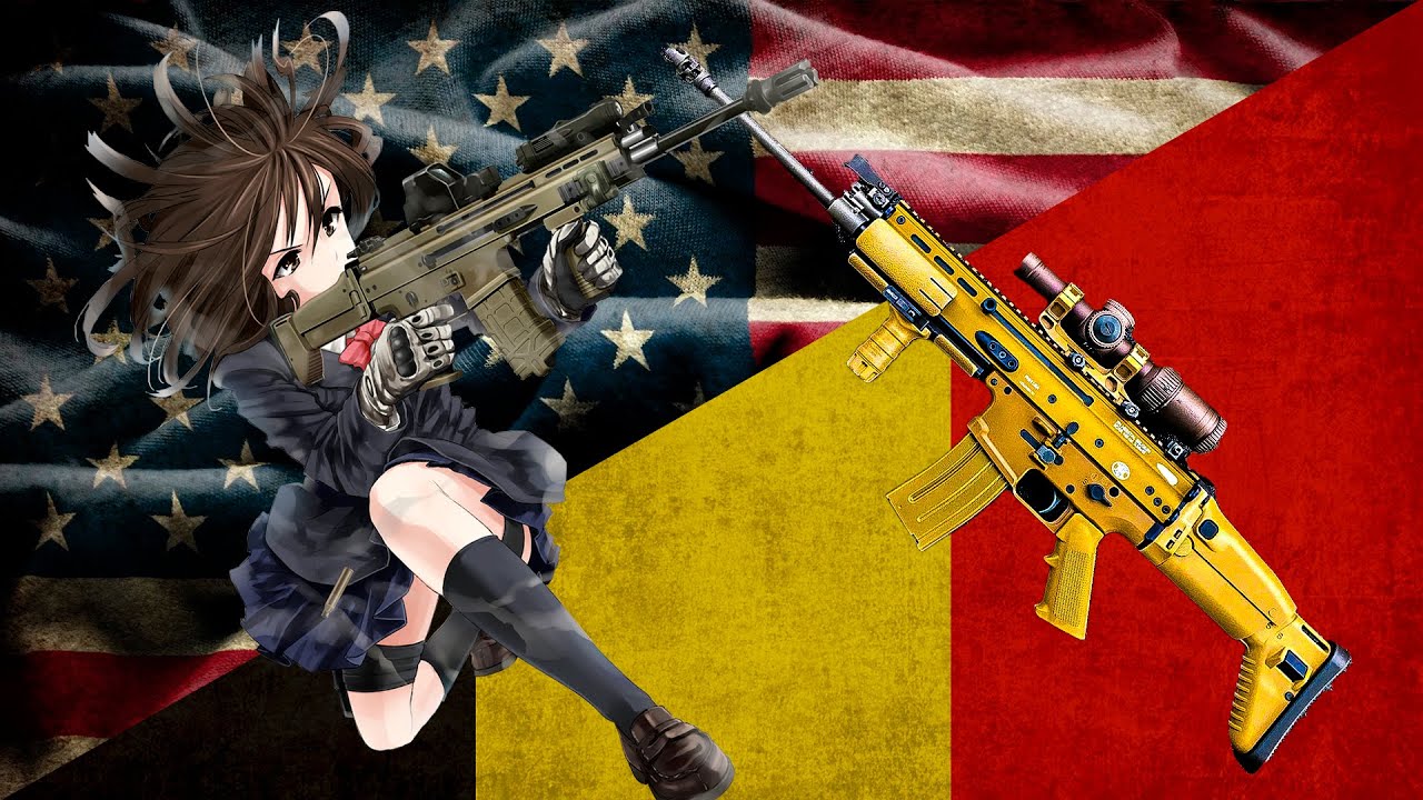 MK 17 MOD 0 FN SCAR-H - Боевая штурмовая винтовка Сил специальных операций