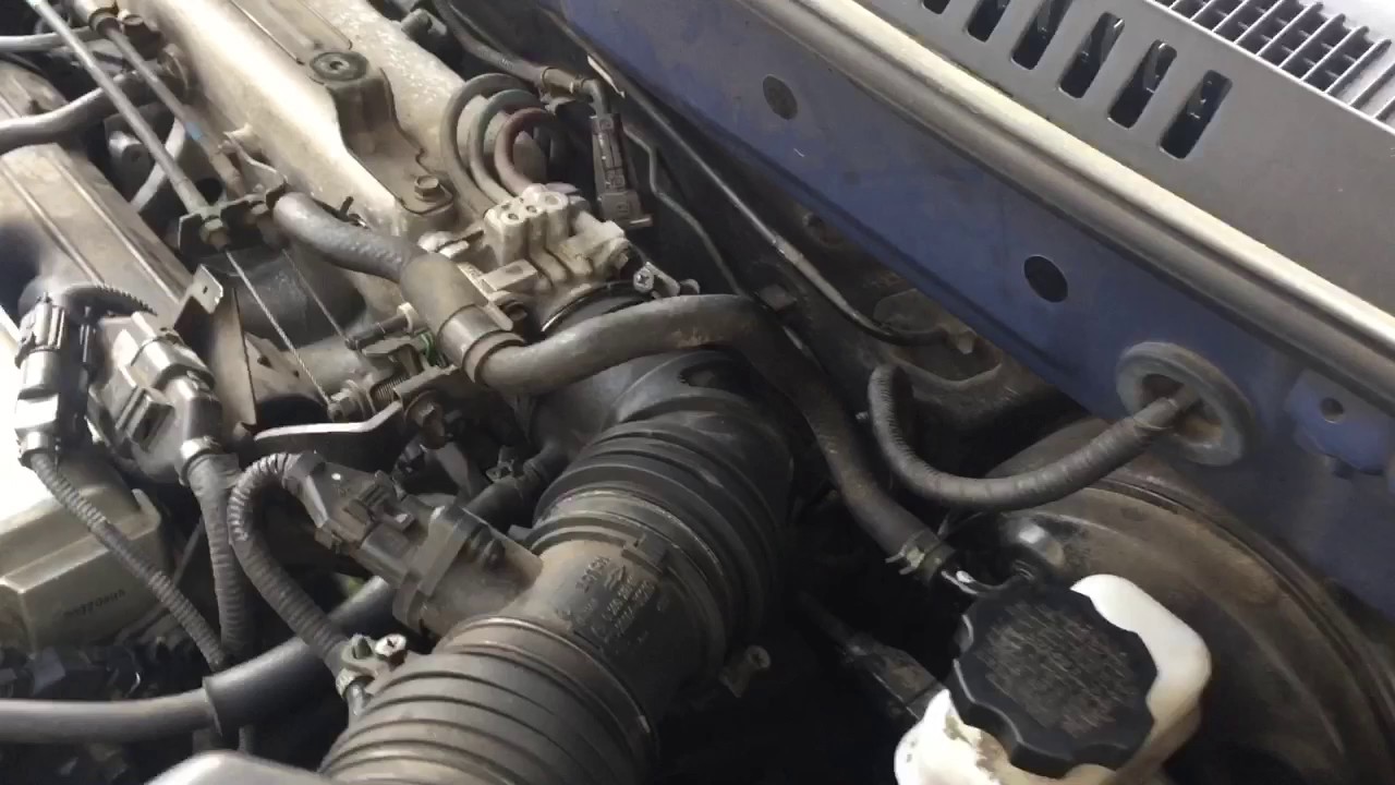 Как заменить датчик положения дроссельной заслонки на Hyundai и Kia 2.4L 01-06 TPS