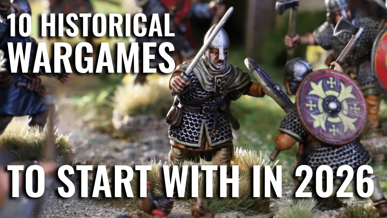 Starting Historical Wargaming In 2026? 10 Wargames For You To Try!