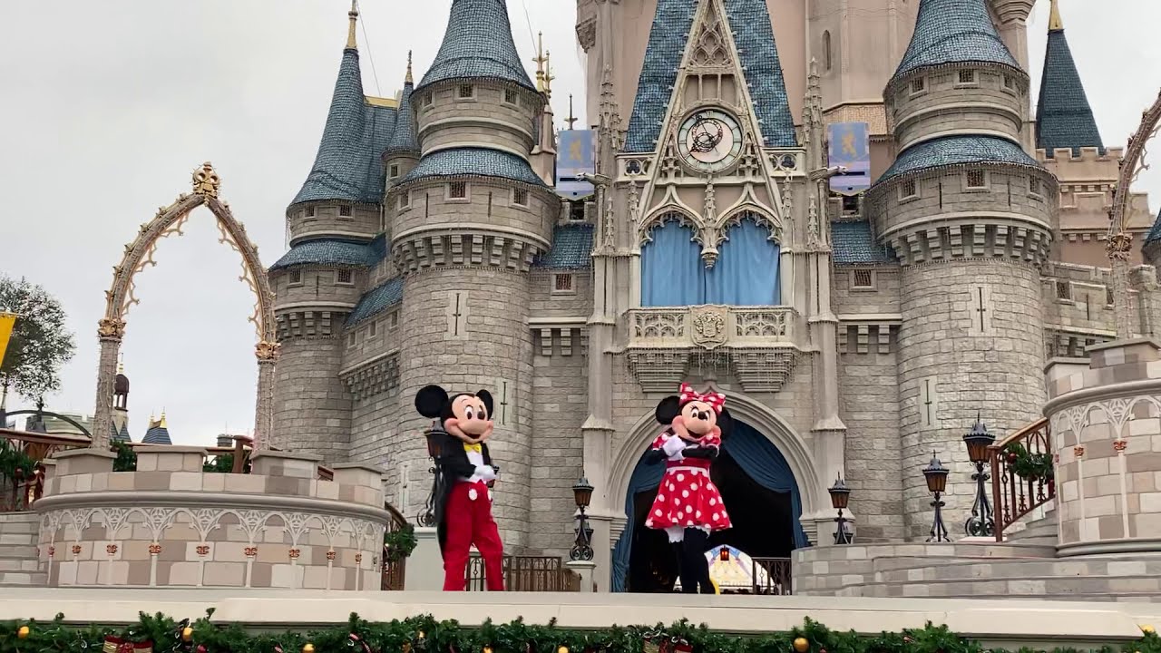 Disney World Magic Kingdom FloridavShow de Bienvenida-Que Comience La Magia Walt Disney