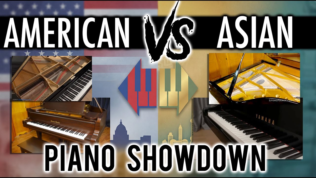 Дорогие американские пианино против бюджетных азиатских пианино