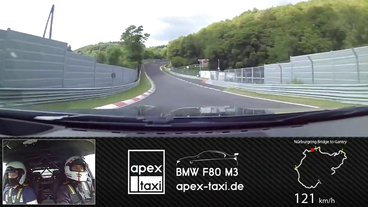 N&uuml;rburgring M3 GT APEX Taxis Lap
