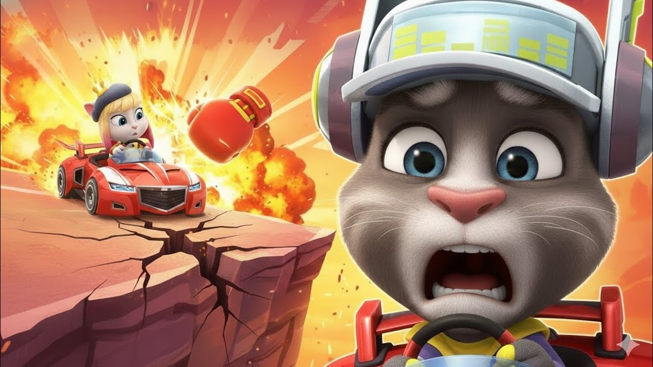 Talking Tom Karting Gameplay Android ios 