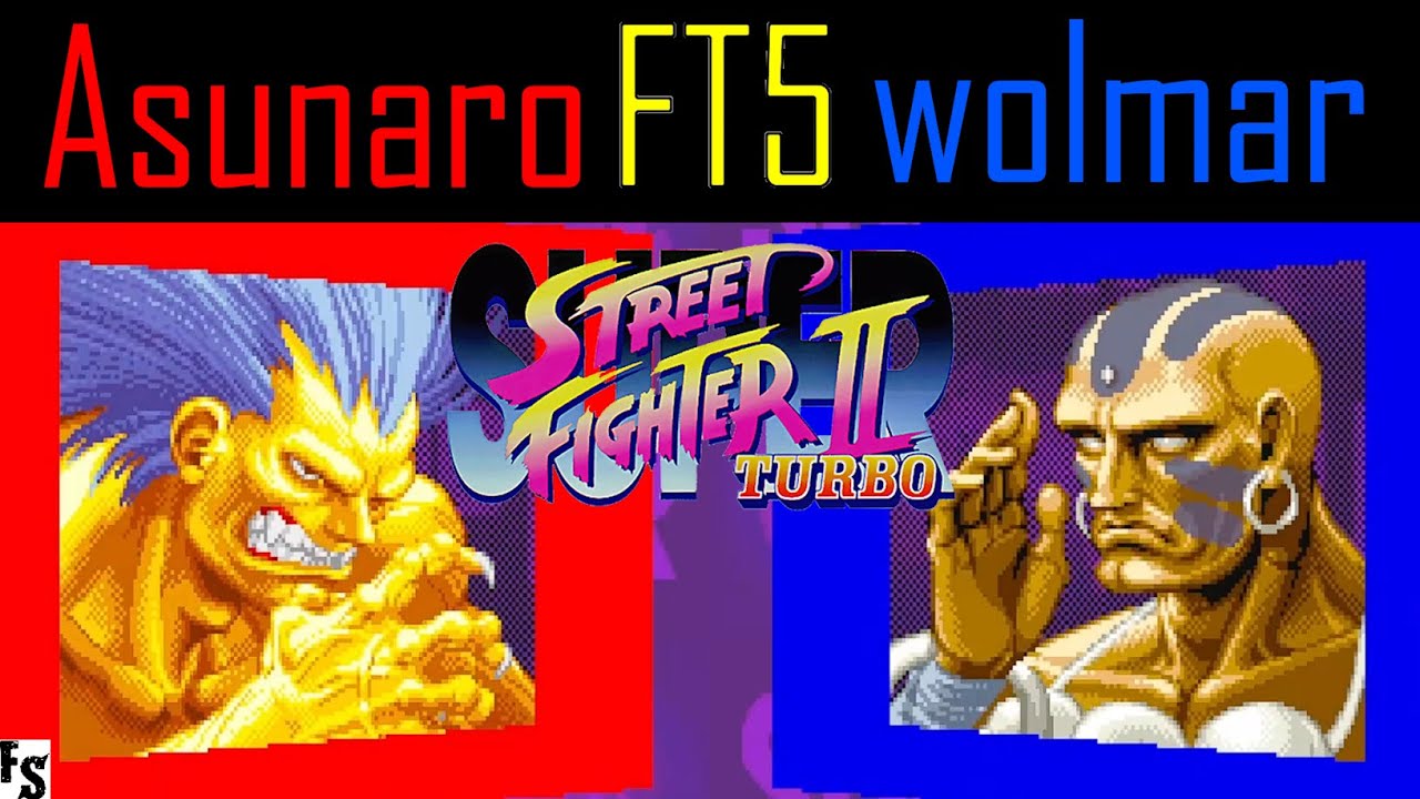 Super Street Fighter 2 Turbo - Asunaro [Blanka] vs wolmar [Dhalsim] (Fightcade FT5)