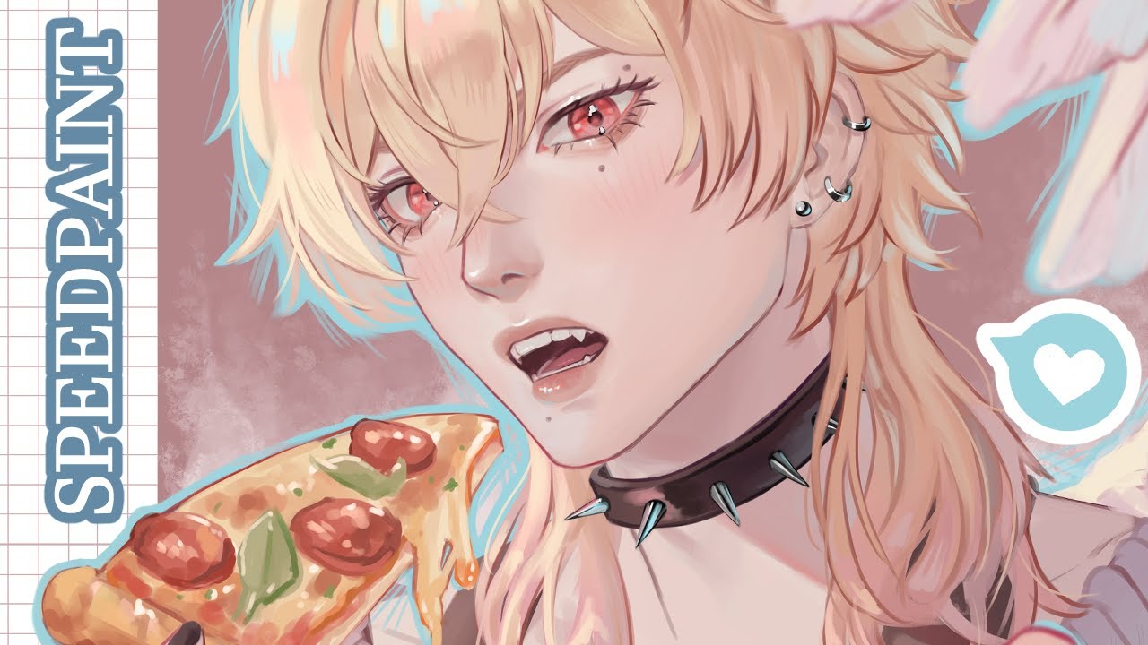 Pizza Angel | Clip Studio Paint
