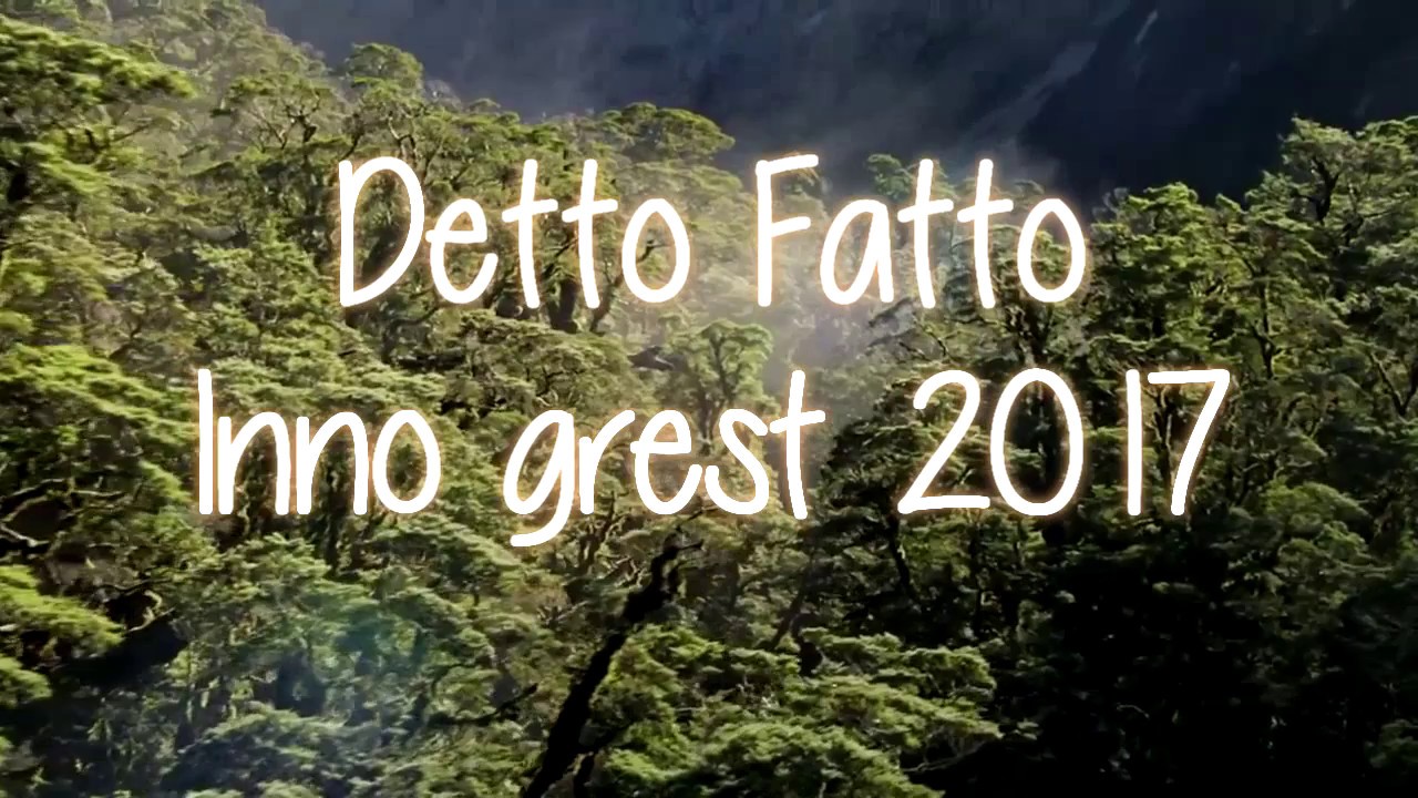 Detto fatto Inno