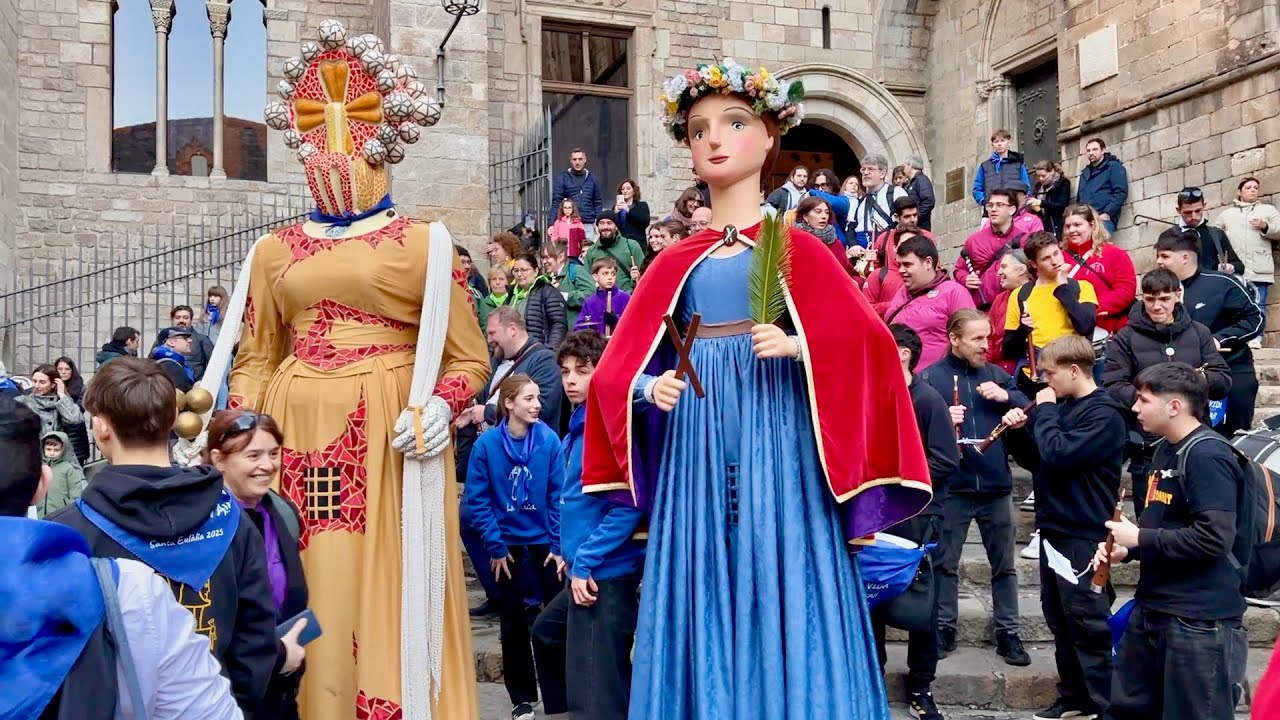 Cercavila de Gegants Infantils - Festes de Santa Eulàlia Barcelona 2025