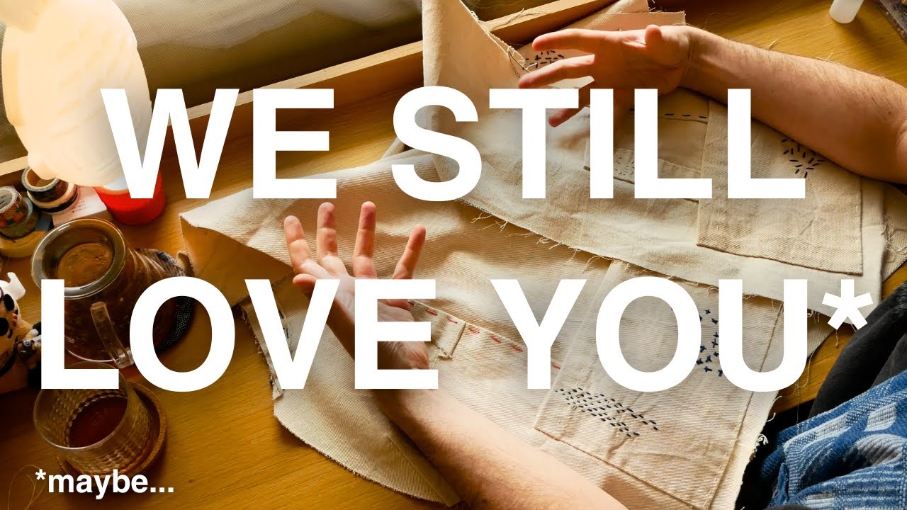 To all the half-abandoned sewing projects...