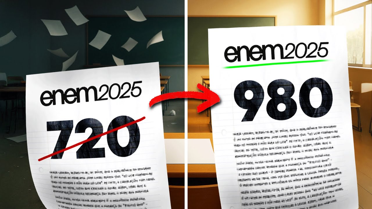 Como SALTAR de 700 para 900+ na REDAÇÃO do Enem 2025