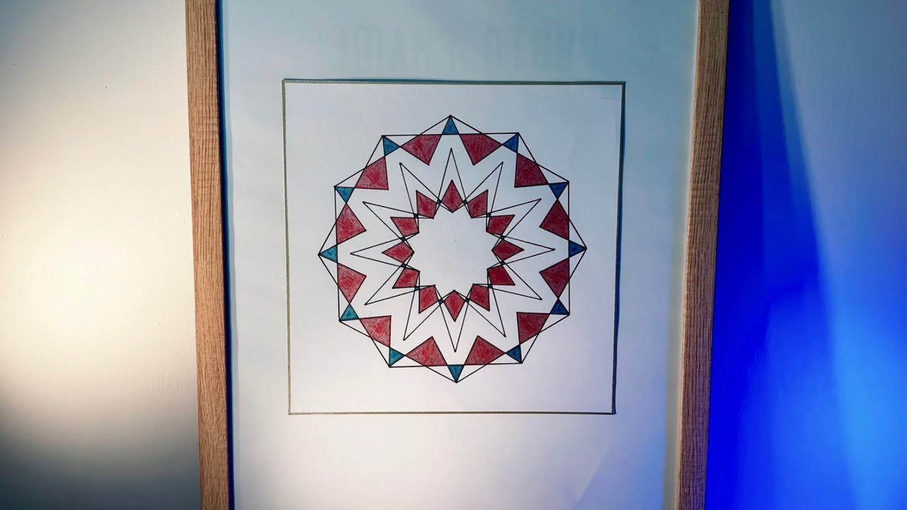 Sketching a Congruent Shapes Design • Mathematical Model • Geometric Patterns • Tessellation Style