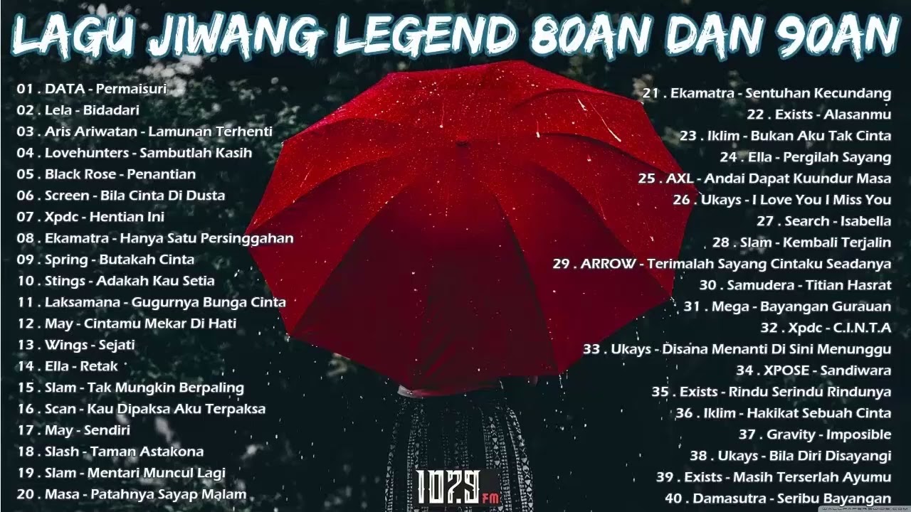 Lagu Jiwang Slow Rock Legend 80an Dan 90an