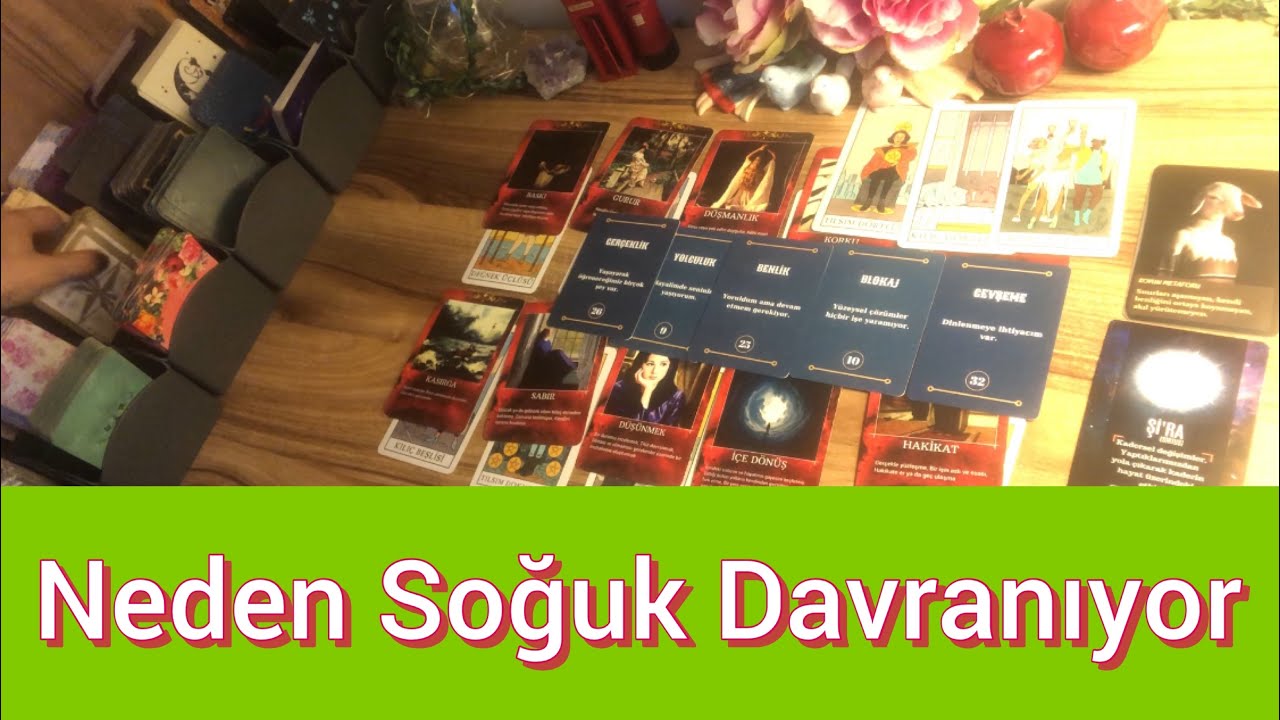 Neden Görmezden Geliyor 💫Neden Soğuk Davranıyor🌟 #aklımdakişi #tarotaçılımı