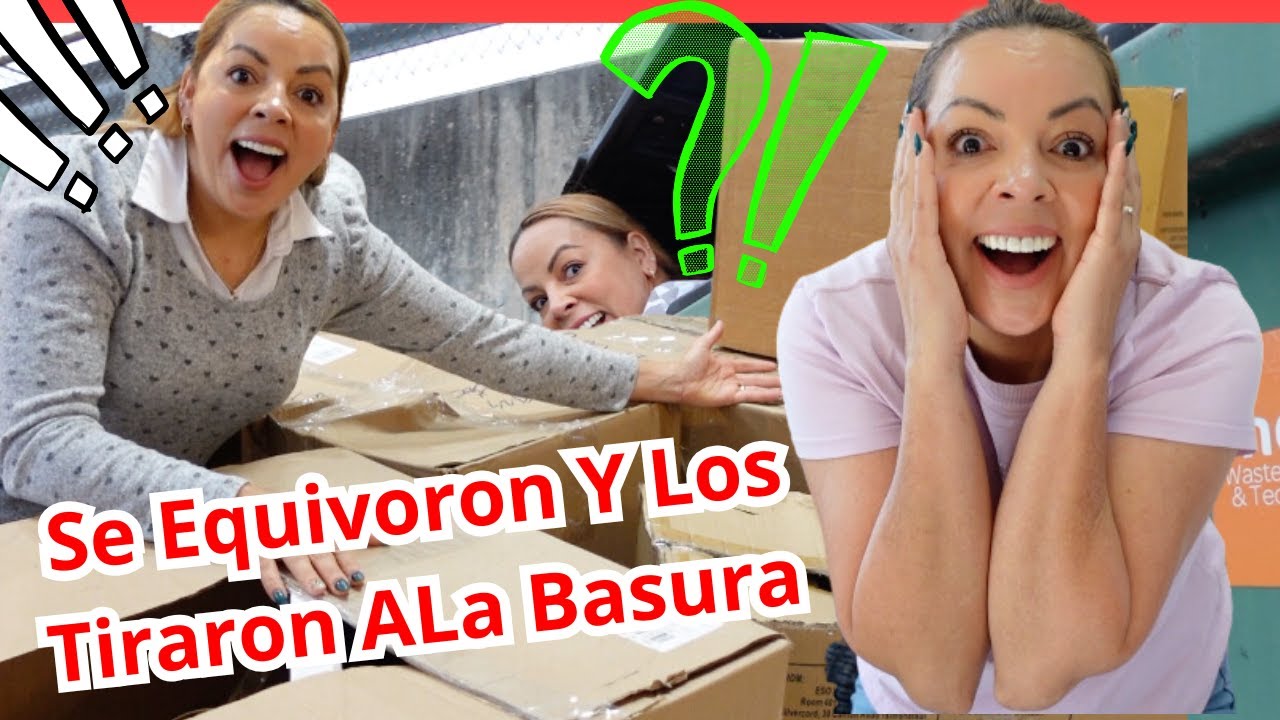 Se Equivocaron y Los Tiraron a La Basura😱Me fui sola A Sacar TODO😳OCHO EN TOTAL#NoemyBLaSalvadoreña
