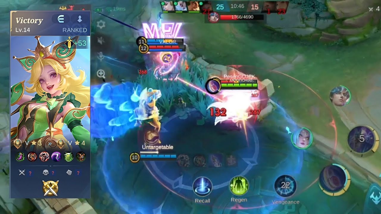 Legend V ⭐ 3 ⏩ ⭐ 4 | Cici Gameplay | MLBB