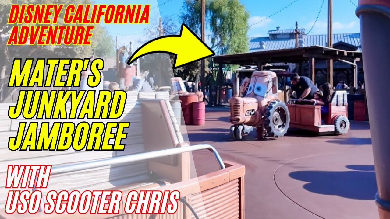 [FULL VIDEO] POV Mater's Junkyard Jamboree at Disney California Adventure 2026! 