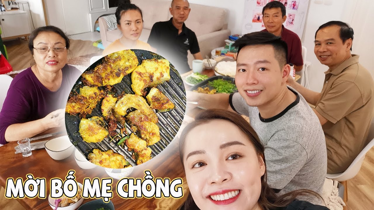 Nhà Bơ Làm Chả Cá 🐡 🐟 Mời Ông Bà Nội Ngoại 🥰 TrinhPham Family